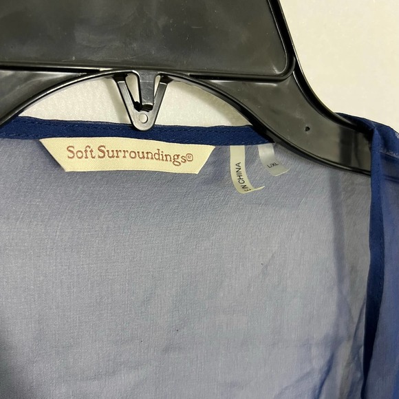 SOFT SURROUNDINGS LONG SLEEVE KIMONO SIZE L/XL - Picture 3 of 5